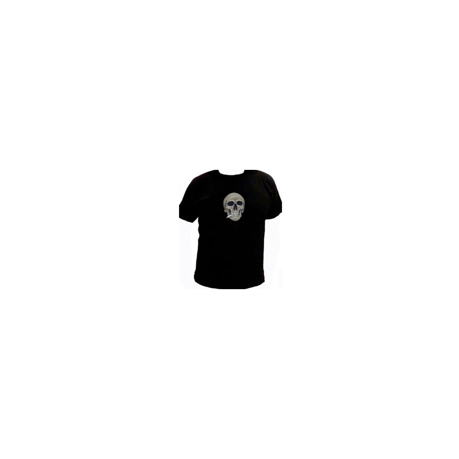 Organic T-shirt Men's Short Sleeve, Loose Fit – Skull